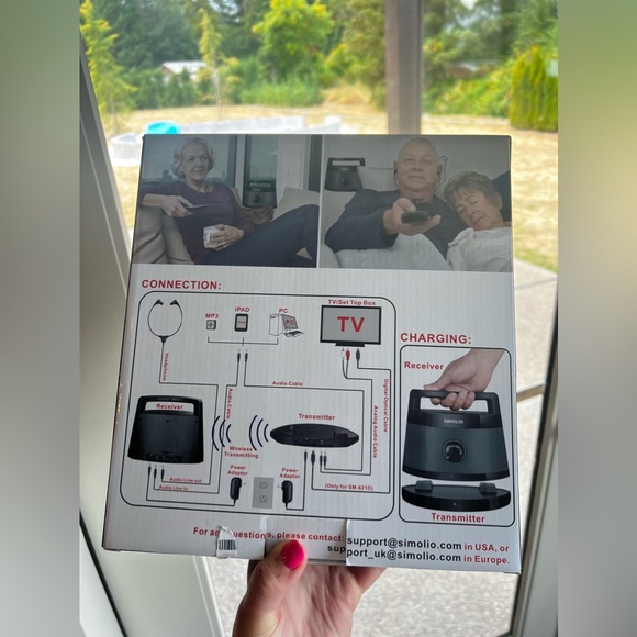 SIMOLIO WIRELESS TV SPEAKER - Picture 2 of 4